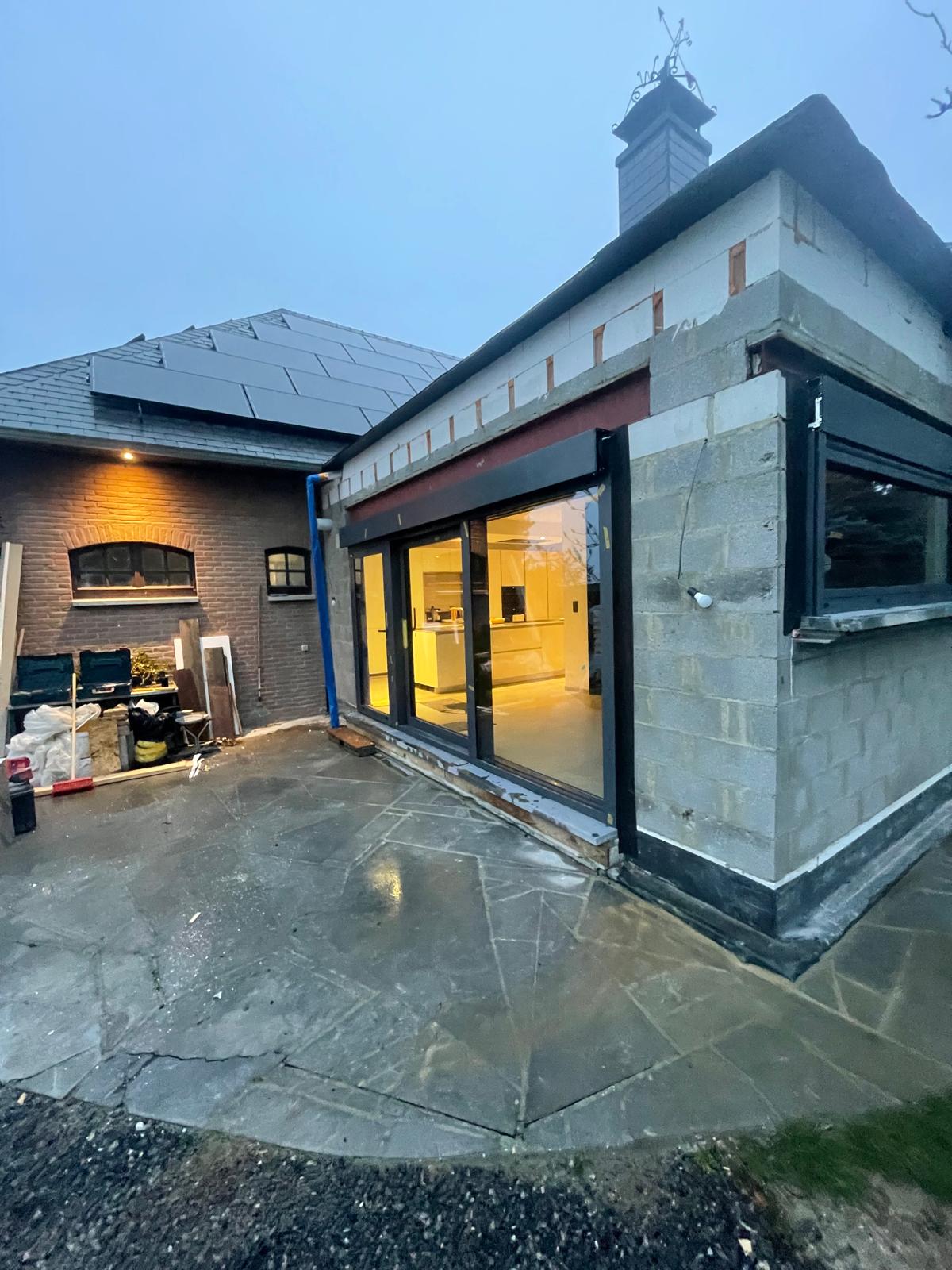 Vue d'ensemble de l'extension en cours