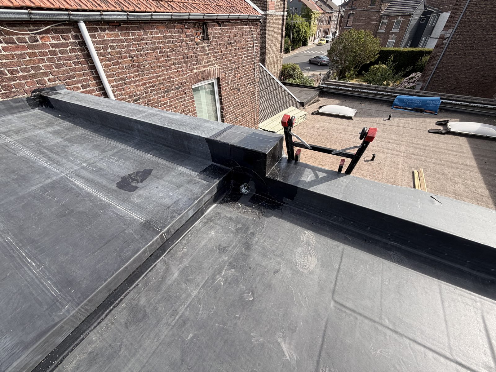 Relevés et détails d'étanchéité EPDM