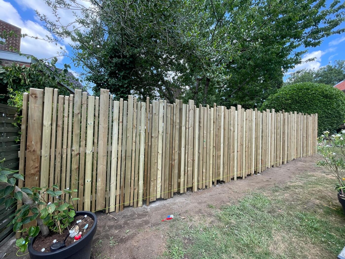 Palissade bois déstructurée SikHabitat