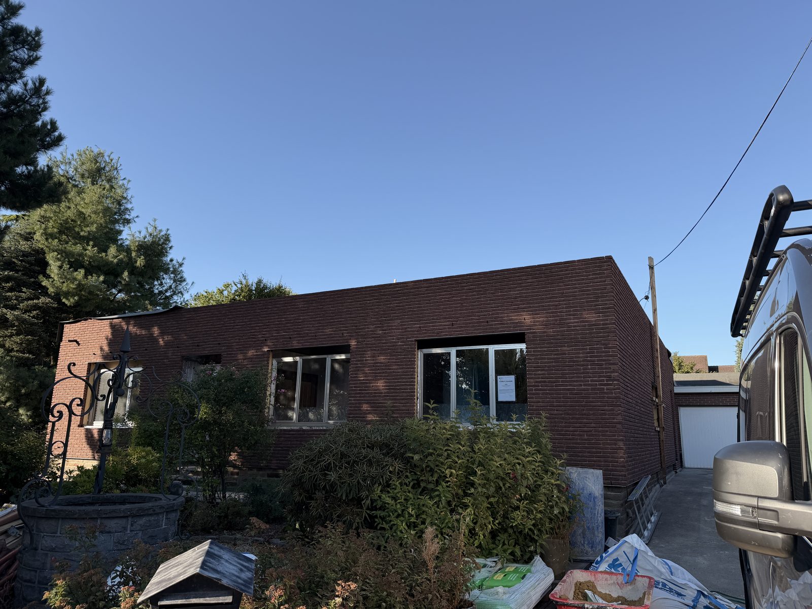 Maison existante avant surélévation — Awans