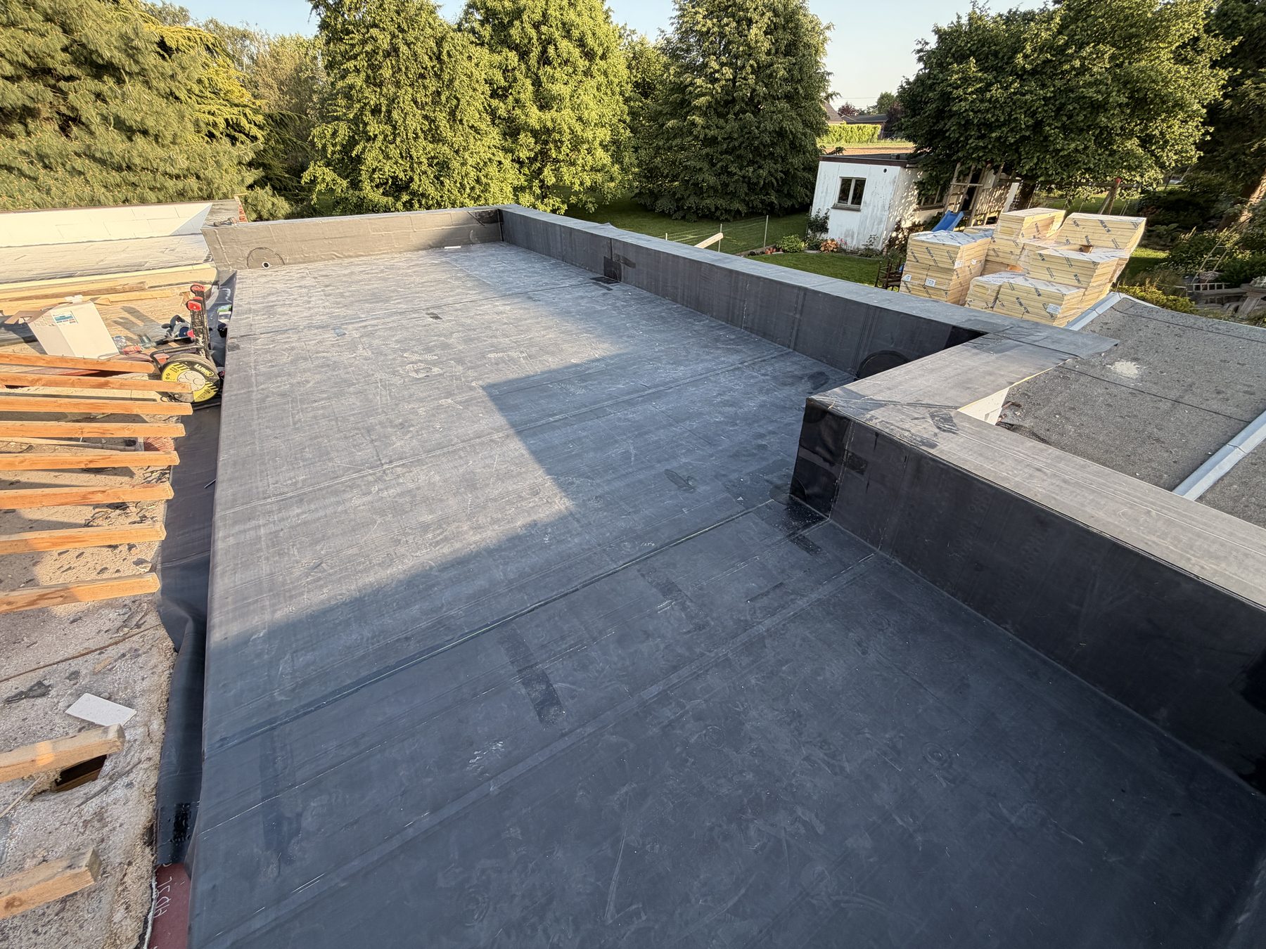 Étanchéité EPDM finalisée