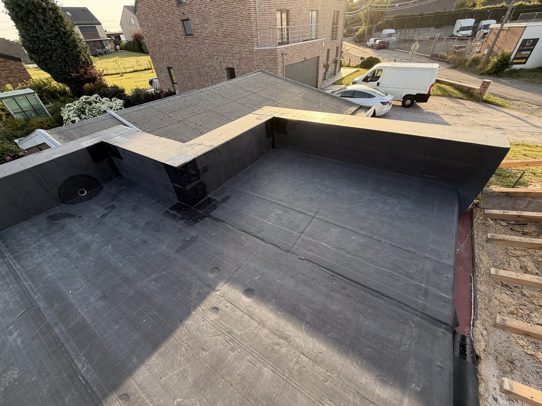 Finitions et relevés d'étanchéité EPDM