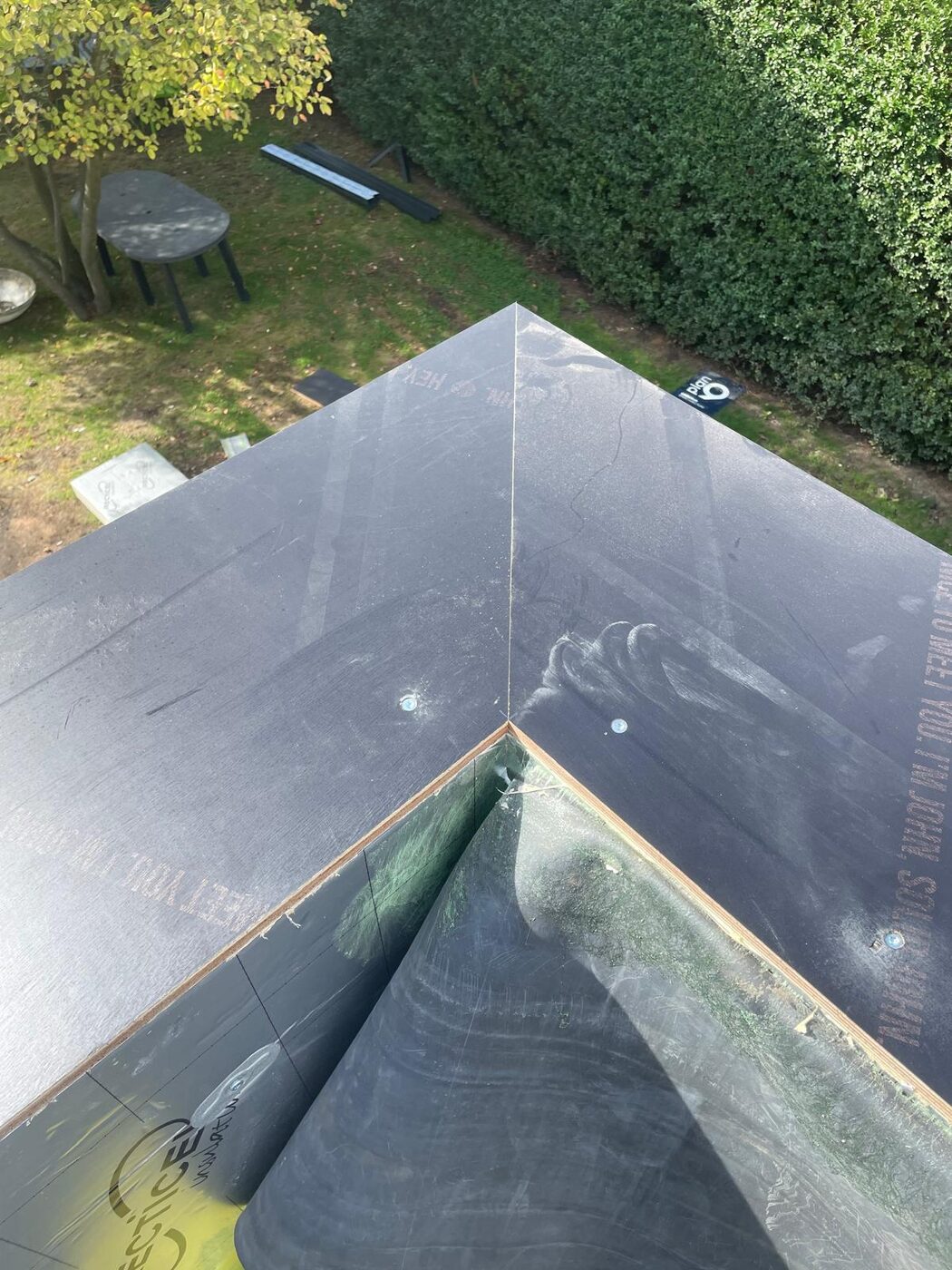 Détail angle EPDM